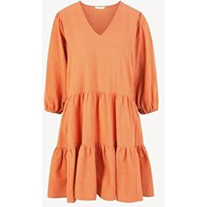 Tamaris Dames Bello jurk, Dusty Orange, 38, Dusty Orange, 38