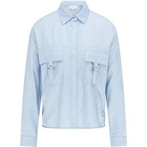 usha BLUE LABEL Dames 196024_Lichtblau_L_19610931 Blouse, L