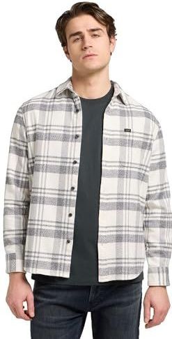 Lee 112370573 Relaxed Fit Overhemd Met Lange Mouwen