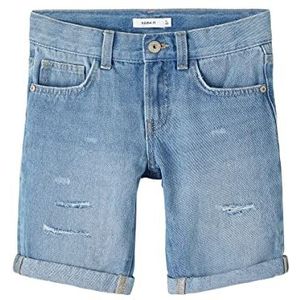 NAME IT Boy's NKMRYAN REG DNM Long 1776-EF NOOS Shorts, Light Blue Denim, 164, blauw (light blue denim), 164 cm