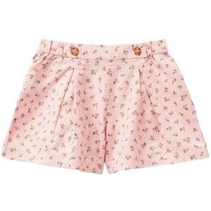 United Colors of Benetton Shorts voor meisjes en meisjes, meerkleurig 64t, 110 cm