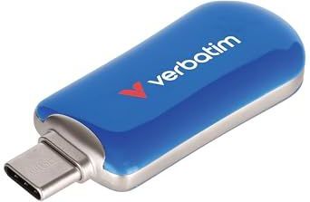 Verbatim - Plectra - USB-C Flash Drive - 64GB - Kunststof/Zink - 100MB/s Leessnelheid