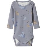 Lange Mouwen Romper - Ribgebreid - Body - All-over print