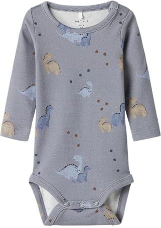 Lange Mouwen Romper - Ribgebreid - Body - All-over print