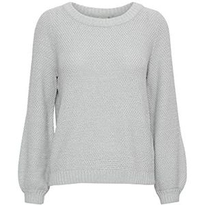 ICHI IHNOELLE LS Damestrui, 200317/lichtgrijs melange, L