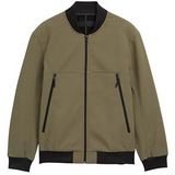 TOM TAILOR DENIM Tussenjas  donkergroen / zwart