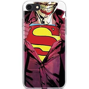 ERT GROUP mobiel telefoonhoesje voor Apple Iphone 7/8/ SE 2/ SE 3 origineel en officieel erkend DC patroon Joker 003 optimaal aangepast aan de vorm van de mobiele telefoon, hoesje is gemaakt van TPU