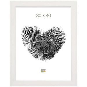 Deknudt Frames S42PF1-30.0X40.0 fotolijst, kunsthars, groot, 45,2 x 35,2 x 1,6 cm, wit