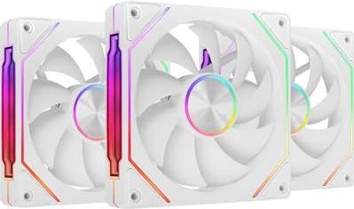 Mars Gaming - MF-LINKFINITYKIT2 - Kit 3x Modulaire PWM 120mm Fans - Wit - ARGB Infinity Mirror Verlichting