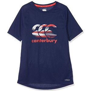 Canterbury of New Zealand Vapodri Poly Logo T-shirt voor jongens