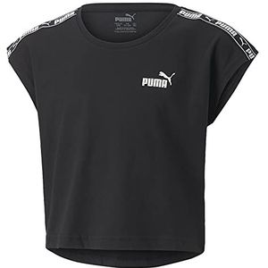 PUMA T-shirt Noir Fille Tape Tee G T-shirt Unisex Baby