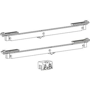 Dorma Glas Muto Dormotion 80 Intrekdemping (schuifdeurdemper), glasdikte 8-13,5 mm, vleugelgewicht tot 80 kg, kunststof/staal