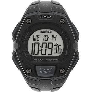 Timex Ironman Classic Digital Watch voor heren, Zwart, Riem