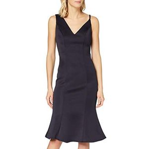 Chi Chi London Chi Cecilie jurk voor dames, Blauw, 38 NL