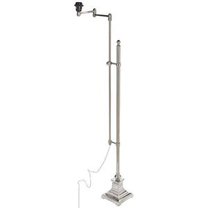 Betere en beste vloerlamp in de vorm van trompet, zilver, 16 x 16 x 132 cm