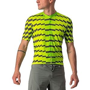 CASTELLI 4522007-383 Unltd Sterrato Jersey heren Electric Lime/Dark Gray XL