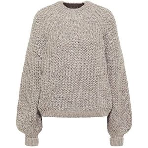 NALLY Dames gebreide trui 12419402-NA02, grijs meerkleurig, XS/S, grijs, meerkleurig., XS/S