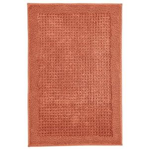 Kleine Wolke Badmat Net, 80x140 cm, terracotta