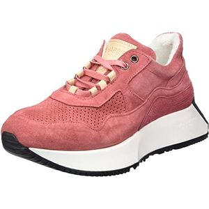 Shabbies Amsterdam Dames SHS1172 Sneakers Lichtgrijs, 36 EU