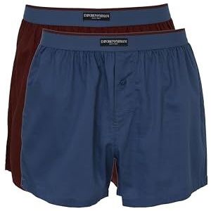 EMPORIO ARMANI Boxershorts voor heren, Rood/Blauw, M