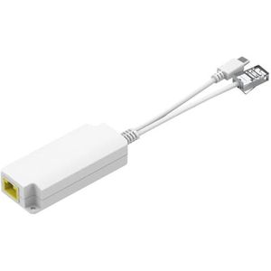 MicroConnect - MC-POESPLITTER-CW - POE Splitter - Wit - 10/100 Mbps, 5Vdc, 2.5A