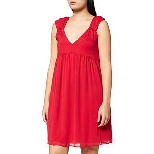 Naf Naf Mimi R1 jurk, rood, basic, groot dames
