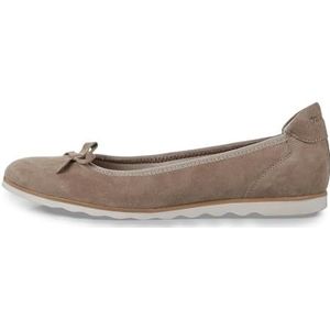 Tamaris Ballerina's voor dames, 1-22128-42, taupe, 42 EU