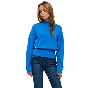 Minus Jose gebreide coltrui | blauwe truien voor dames UK | lente dames truien | maat L
