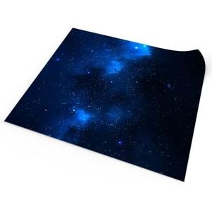 PLAYMATS C031-R-halo Halo: Fleet Wars Battlemat, Rubber mat, Blue Nebula, 48"" x 48"" / 122 cm x 122 cm