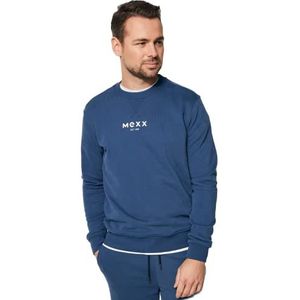 Mexx Sweatshirt met ronde hals voor heren, Navy (Dark Denim), M