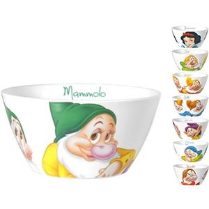 Home Disney Zwerge Set 12 Bolo Cereali, Porzellan, cc630