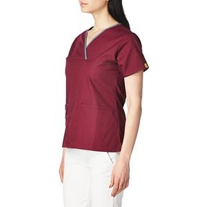 WonderWink dames scrubs Charlie 5 Pocket Y-hals Wikkel Top