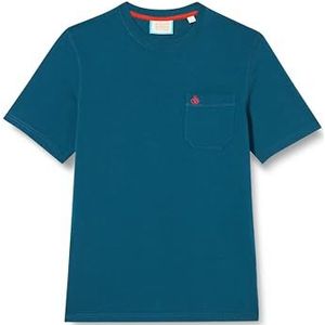 Chest Pocket Jersey T-shirt, Harbour Teal 6938, XL