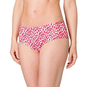 Sloggi Dames Sloggi Vrouwen Shore Koh Tachai Mid Waist bikini-onderstukken, Pink - Light Combination, XL