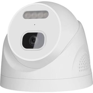 Kingfit Babyfoon model Kingfit SC880-POE Dome FullHD nachtzicht, wit