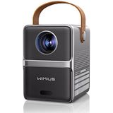 Korte opname: WiMiUS mini-beamer met wifi, bluetooth, 18000 lumen, draagbare projector, ondersteunt 1080p Full HD-beamer 5G wifi voor thuisbioscoop, iOS/Android/Loptop/USB/PS5/AV
