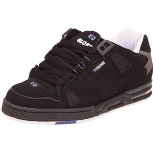 Globe heren sabre skateboard schoenen, zwart, houtskoolblauw., 45 EU
