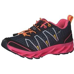 CMP Unisex Kids Altak Trail Shoe 2.0 Sportschoenen voor kinderen, Grijs Oranje Roze Asfalt Glans, 26 EU
