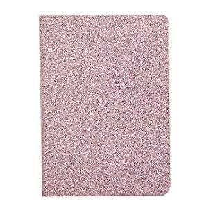 Ocean's Wave Notitieblok - A5 Jewell N12 roze - 148 x 210 mm - horizontale punten - Ocean's Wave - notitieboek voor school en kantoor - 120 vellen en 80 g