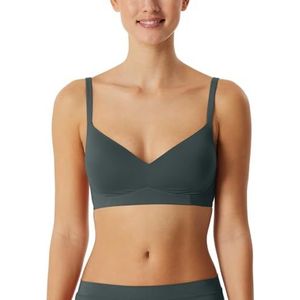 Schiesser - Unique Micro - Beugelloze BH - Donkergroen - Comfortabel