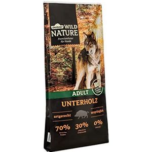 Dehner Wild Nature hondendroogvoeding voor volwassenen, onderhout, 12 kg