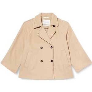 Marc OPolo Damesmantel met reverskraag, knielang, 720, 40