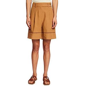 ESPRIT Collection Dames 043EO1C301 Shorts, 231/CAMEL 2, 40, 231/Camel 2, 40