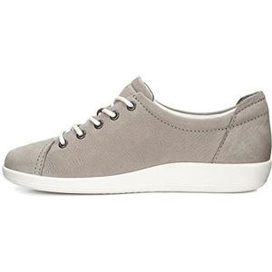 ECCO Hoge sneakers Soft 2.0 Tie Tie Tie dames Trainer , Warm grijs 2375 , 43 EU