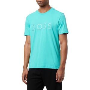 BOSS T-shirt voor heren, Open Green367, M