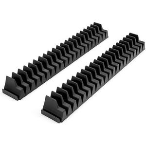 TEKTON 40-Tool Modulaire Slotted Organizer Set (zwart) | OTM92140