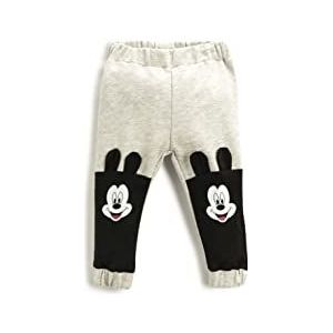 Koton Mickey Mouse Print Jogger Joggingbroek Gelicentieerde Trainingsbroek Jongens, grijs (023), 12-18 mesi