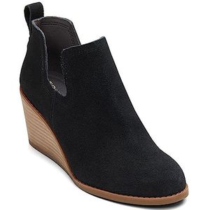 TOMS Dameslaars, US, Zwart Suede, 36 EU