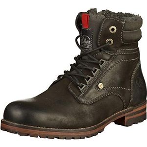 s.Oliver Heren 16235-31 Combat Boots, zwart zwart 1, 45 EU