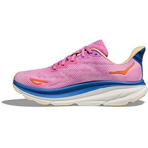 HOKA ONE One W Clifton 9 Sneakers voor dames, Cyclamen/Sweet Lilac, 40 2/3 EU, Cyclamen Sweet Lilac, 40.50 EU